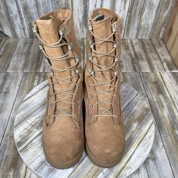 Belleville Military Combat Boots Mens 5.5 Waterproof Tan Cold Weather Vibram main image 8